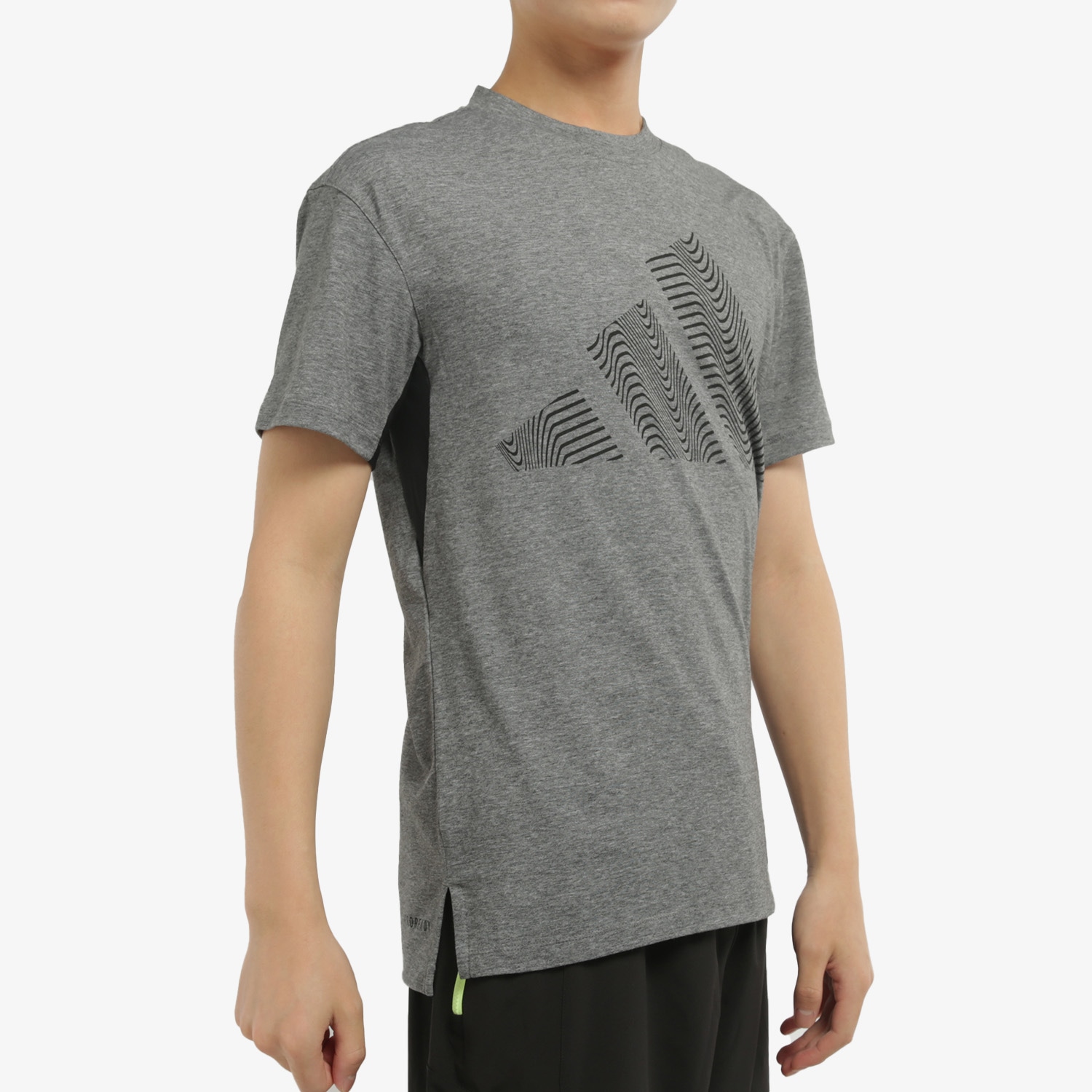 Adidas Three-Bar Tee logoT — фото 4