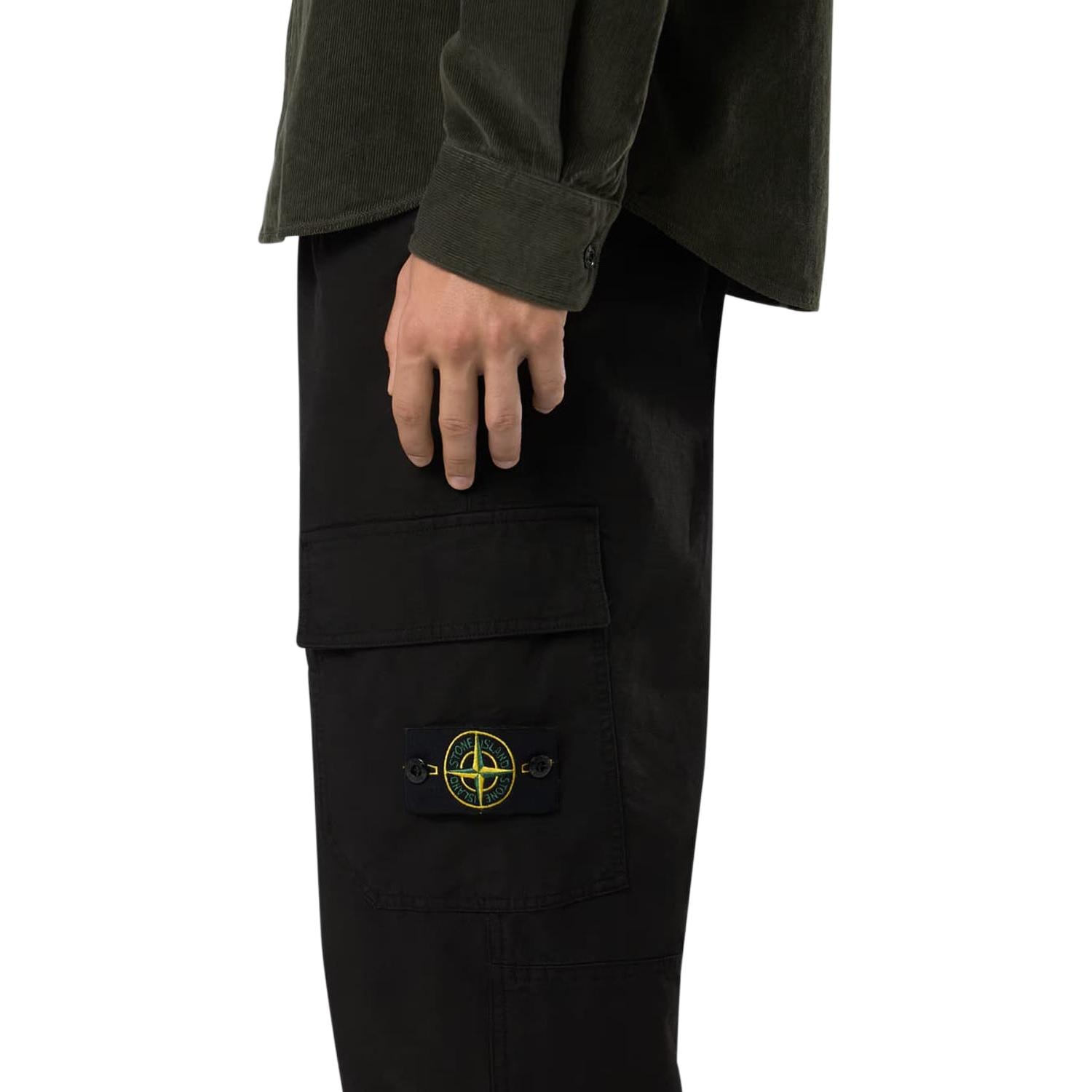 Stone Island Cargo Pants Black — фото 5