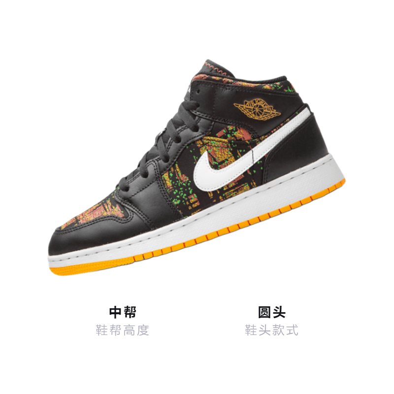 Jordan Air Jordan 1 Mid GS — фото 2