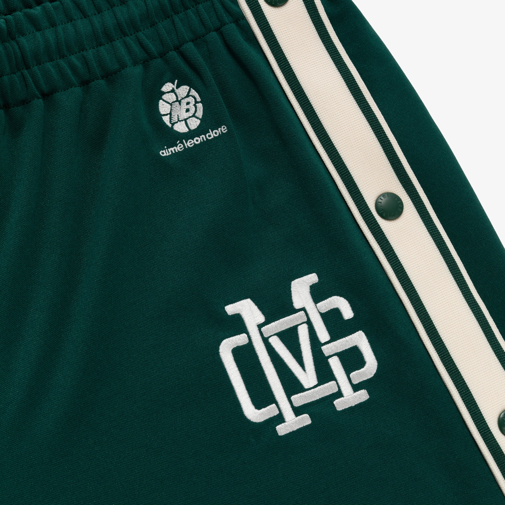 New Balance x Aime Leon Dore Warm-Up Pants Green — фото 3