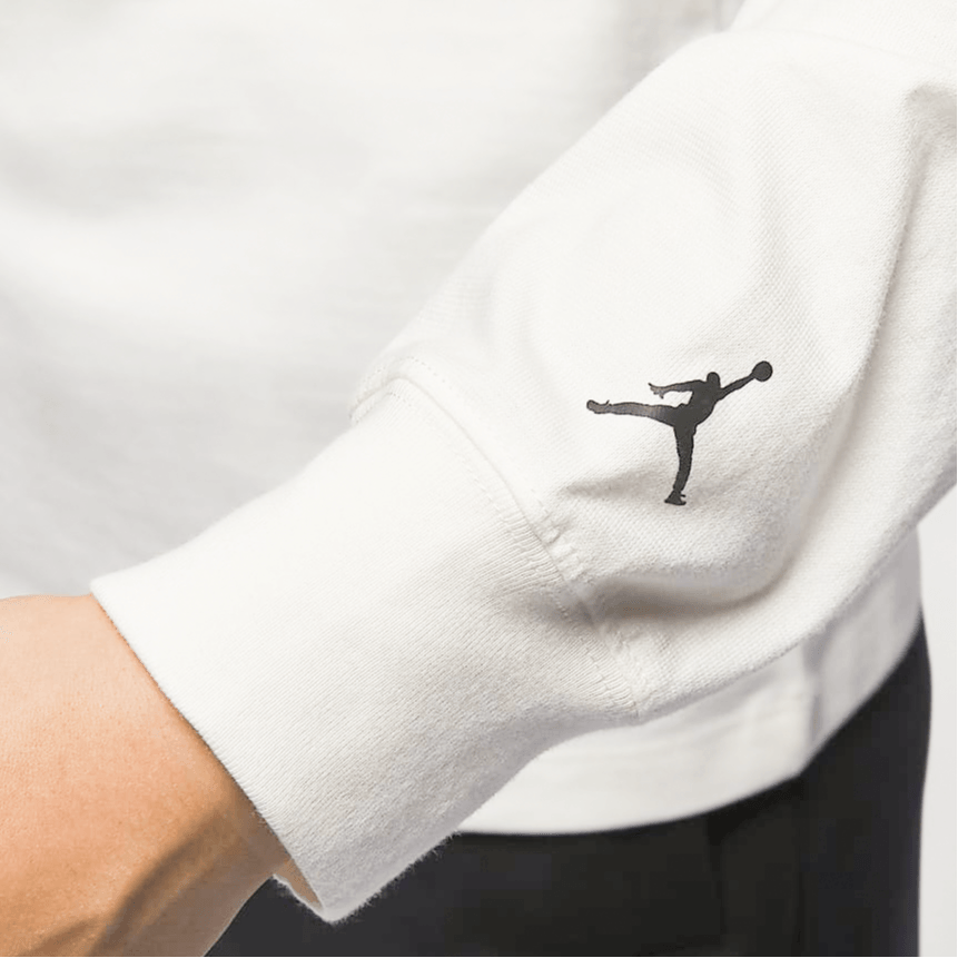 Jordan Long Sleeve Tee White — фото 4