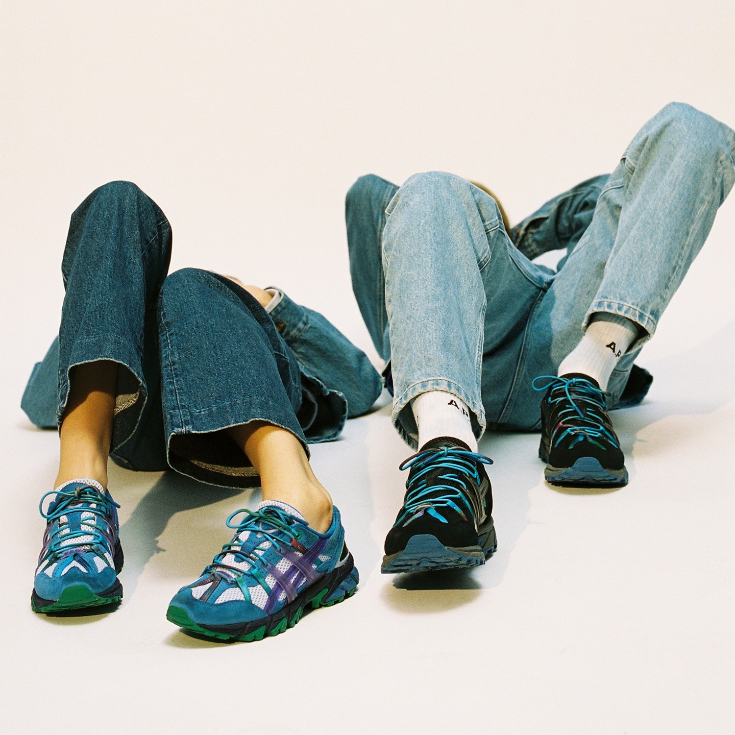 ASICS A.P.C x Asics Gel-Sonoma 15-50 Blue Purple Grey — фото 10