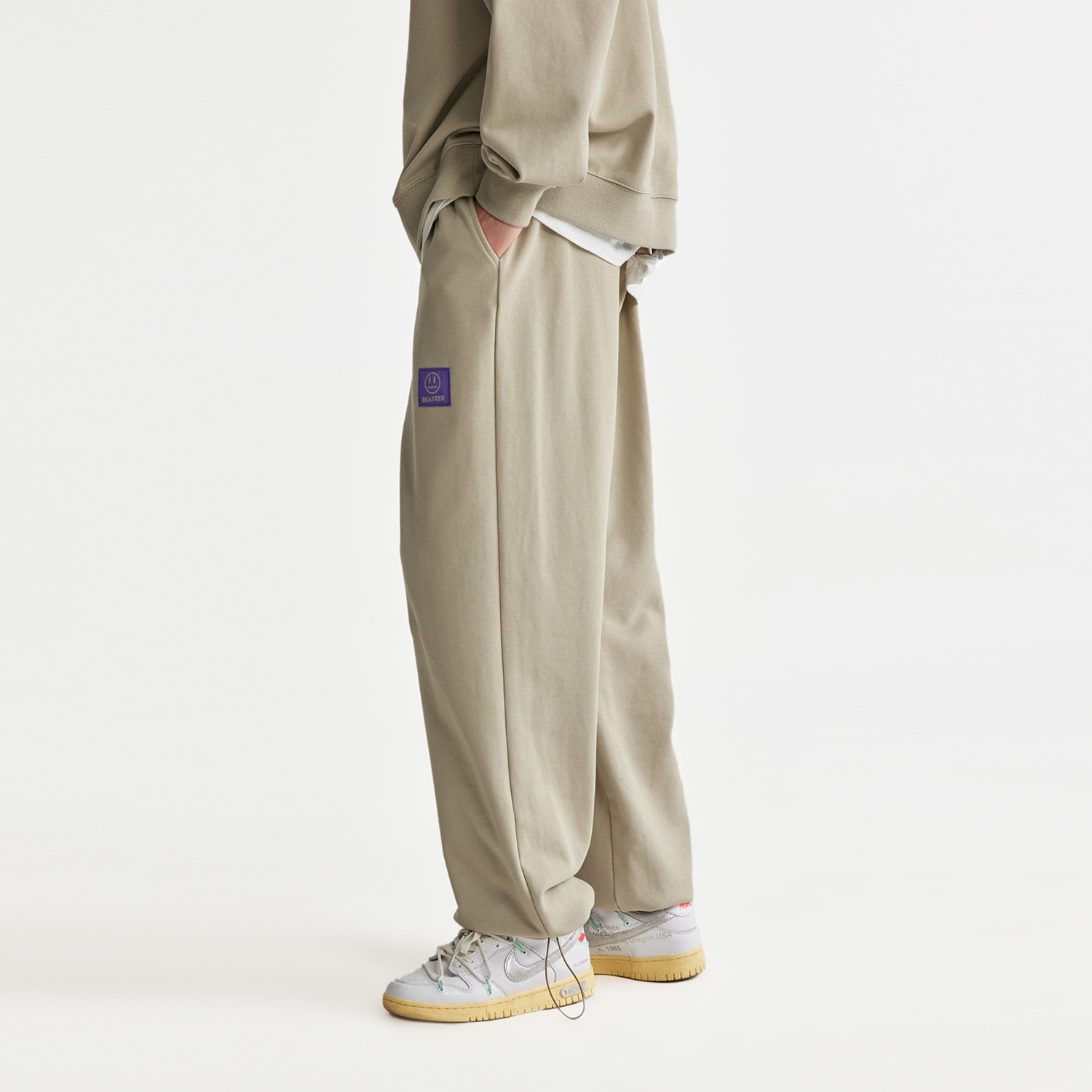 Beaster Ghost Face Straight Casual Pants — фото 11