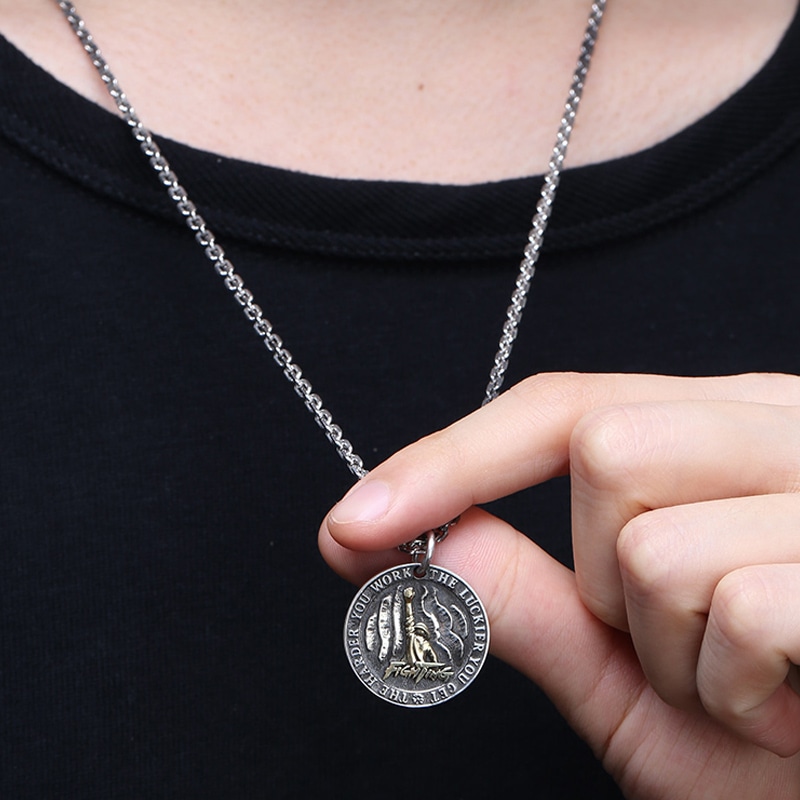 Ruibeila Clover Pendant 925 Silver Necklace — фото 3