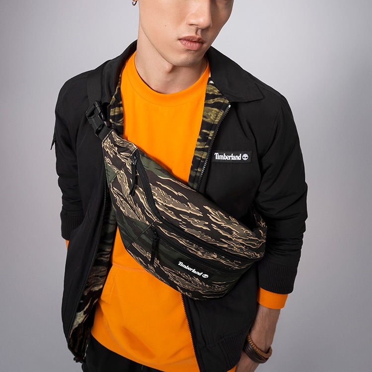 Timberland Reversible Camo Fleece Jacket — фото 7