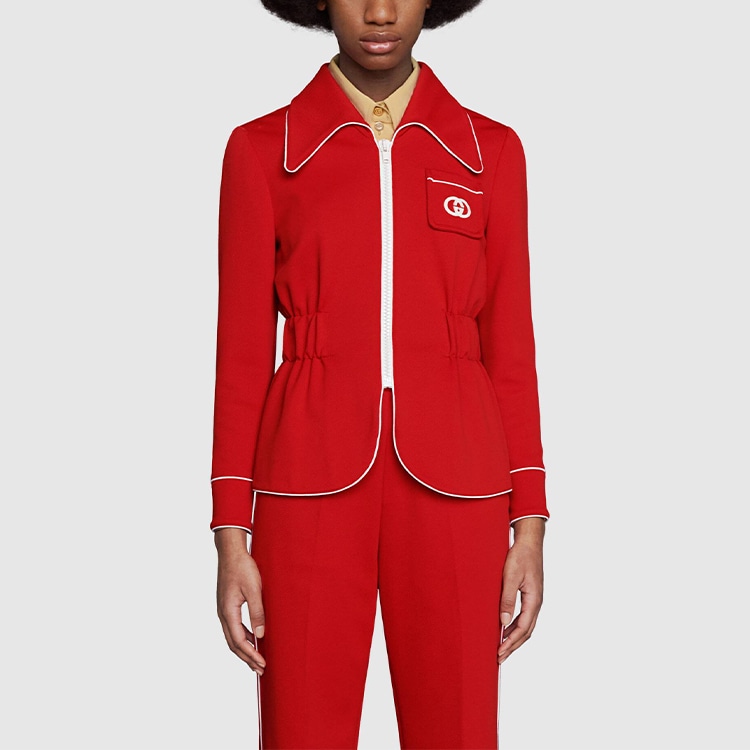 Gucci SS21 Interlocking G Zip Jacket — фото 1