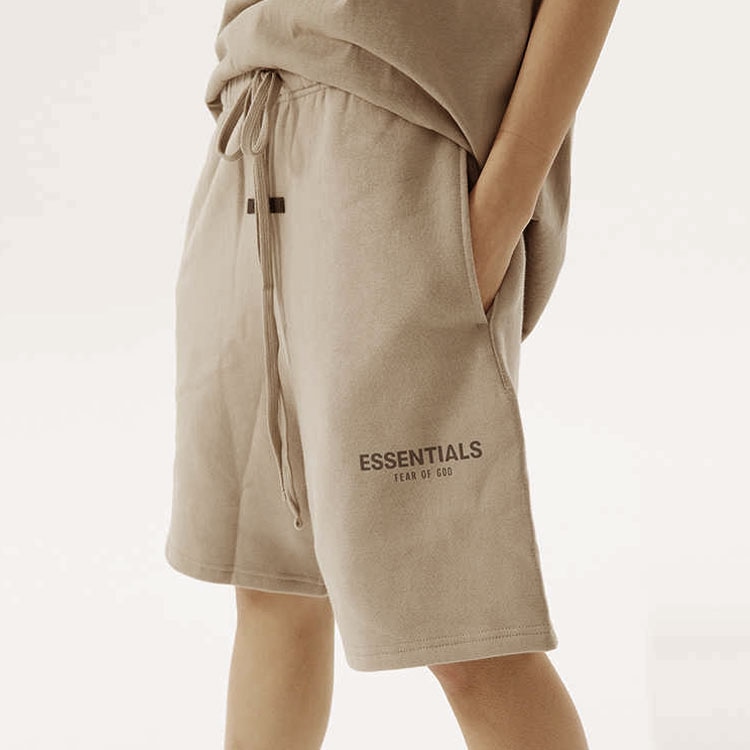 Fear Of God Essentials Brown Shorts — фото 4