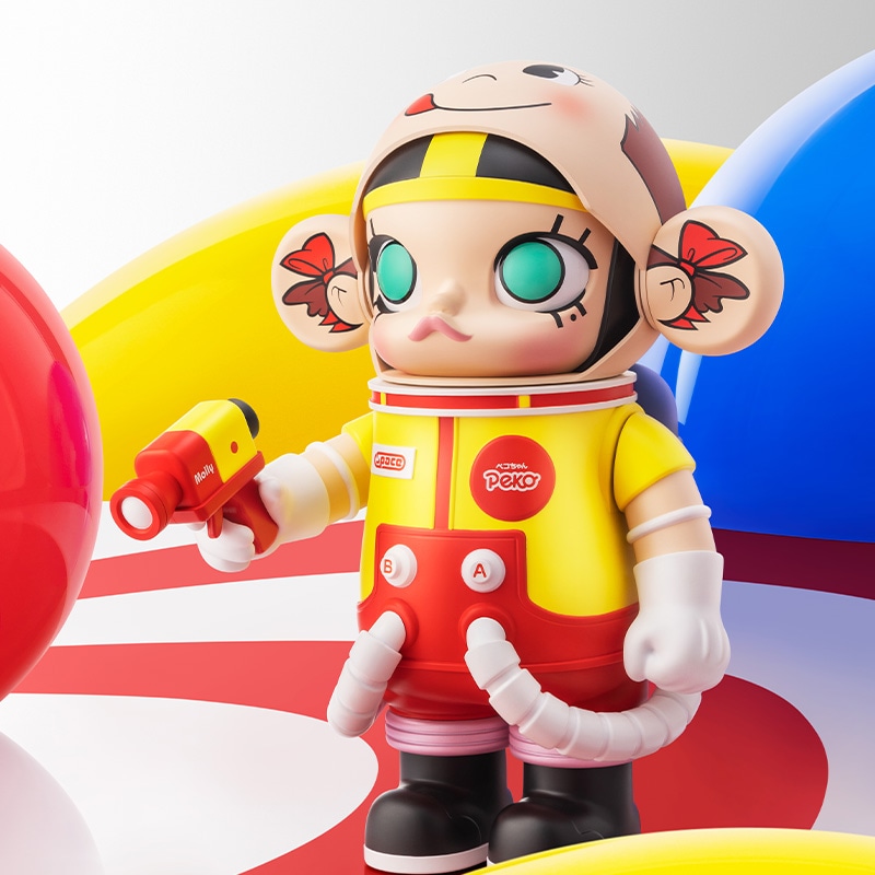 Pop Mart x MEGA SPACE MOLLY PEKO 400 28cm — фото 1
