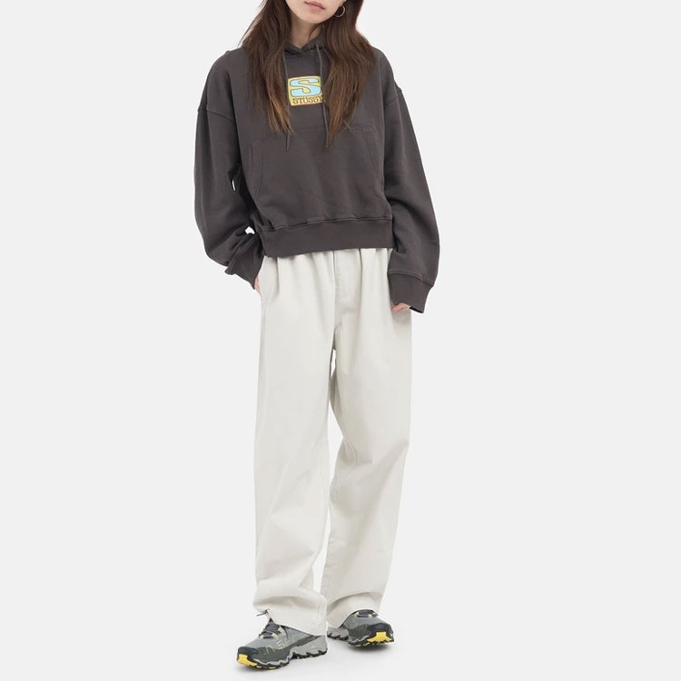 Stussy Agness Boxy Crop Hoodie — фото 4