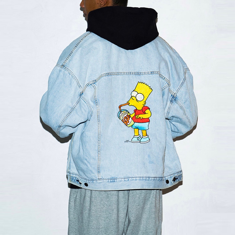 Levi’S Levis x The Simpsons Denim Jacket — фото 5