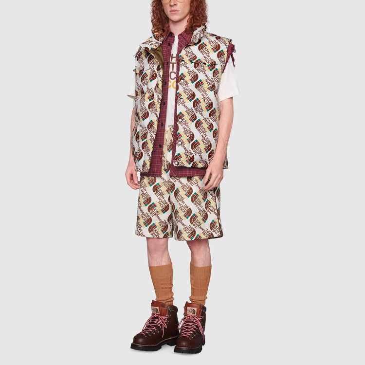 Gucci x THE NORTH FACE SS21 Ivory Shorts — фото 3