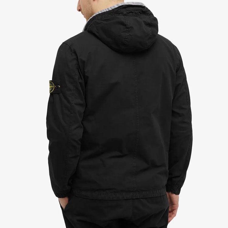 Stone Island SS22 Black Jacket — фото 2