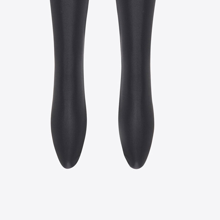 Saint Laurent SS23 Letter Knit Leggings Black — фото 7