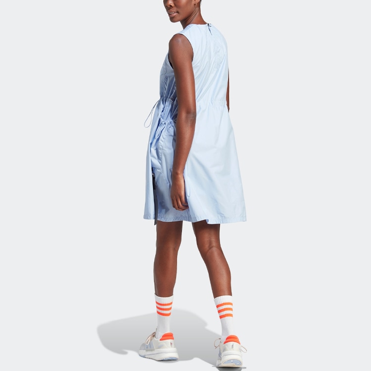 Adidas City Escape Dress Light Pink Blue — фото 3