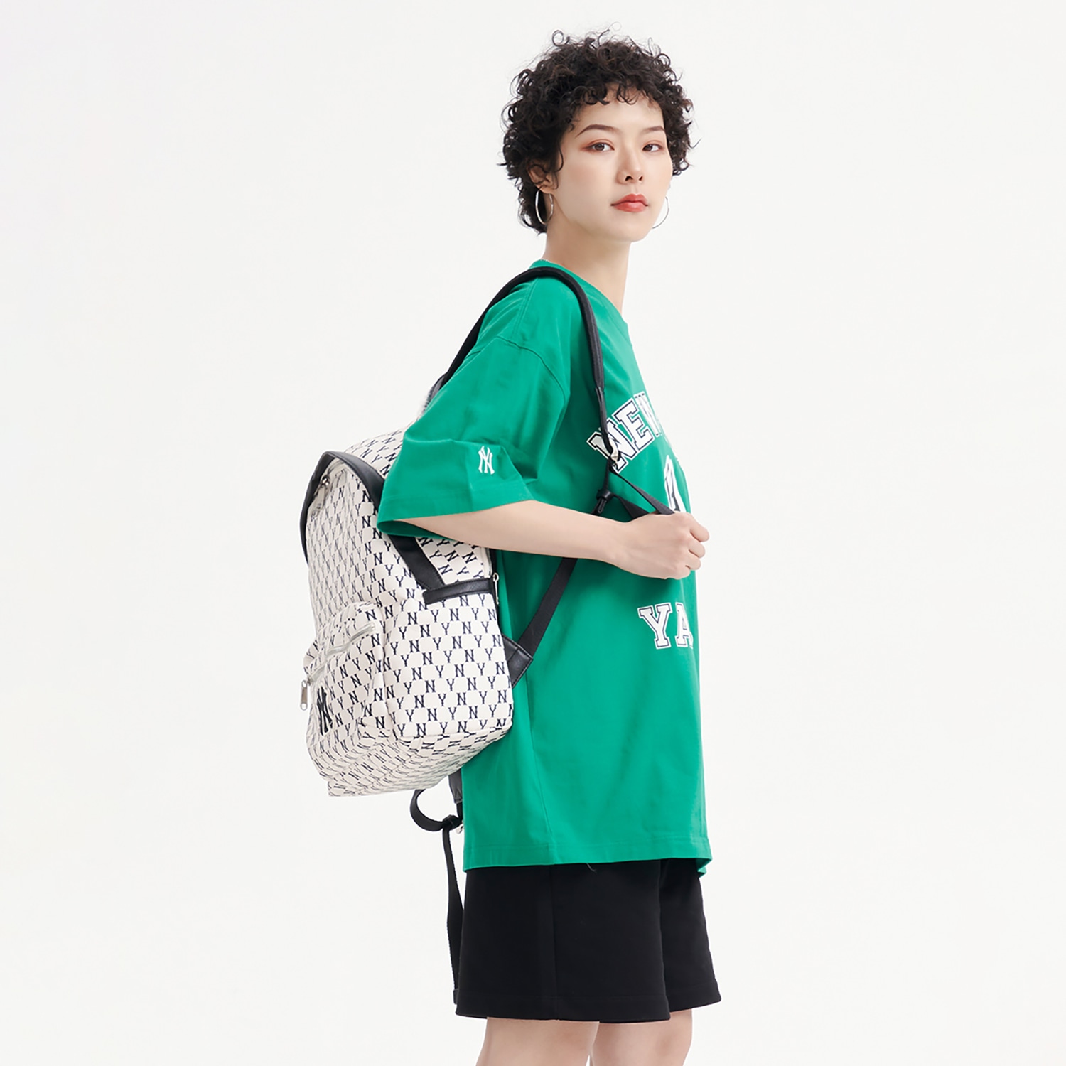 MLB Yankees Striped Tee Green — фото 5