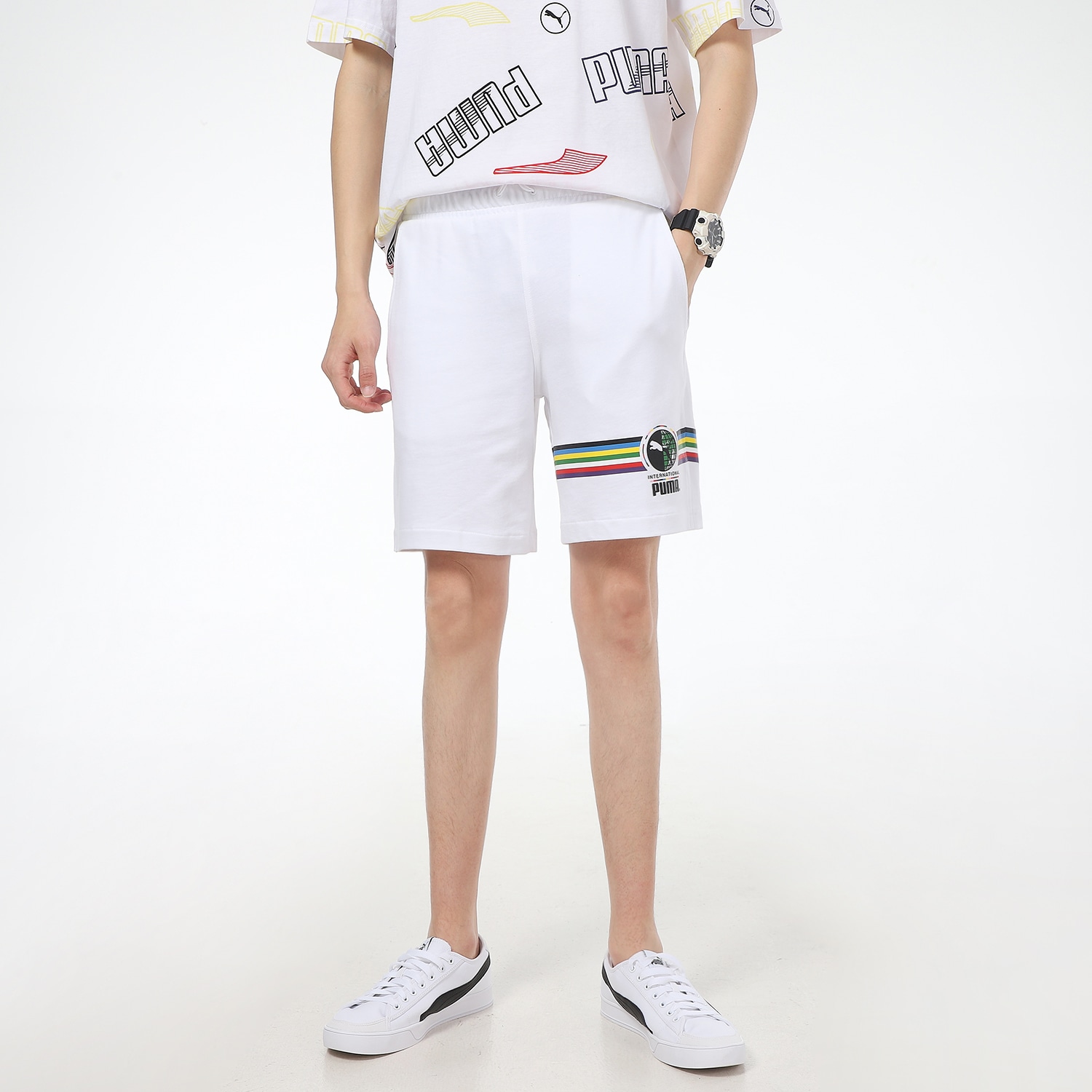 Puma INTL Graphic Shorts — фото 2