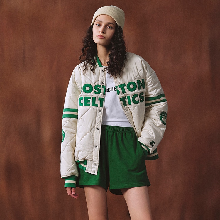 Starter x NBA Celtics Varsity Jacket — фото 4