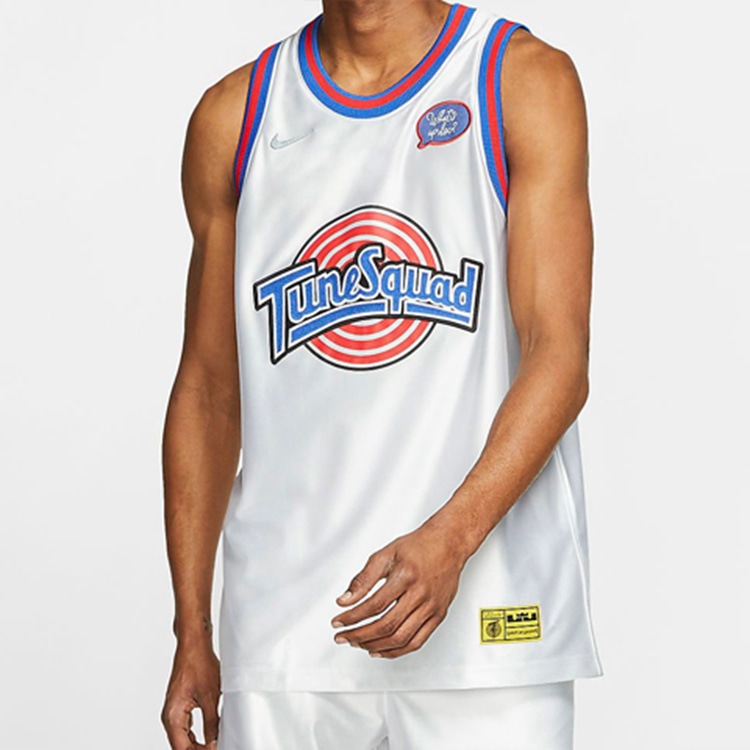 Nike NBA Space Jam LeBron 23 Jersey White — фото 3