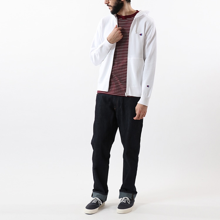 Champion Hoodie White — фото 7