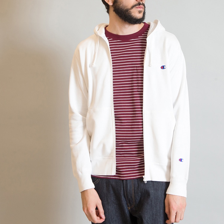 Champion Hoodie White — фото 6