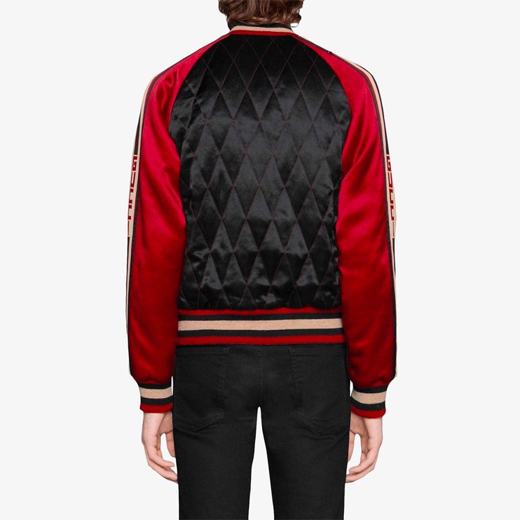 Gucci Bomber Jacket Red — фото 3