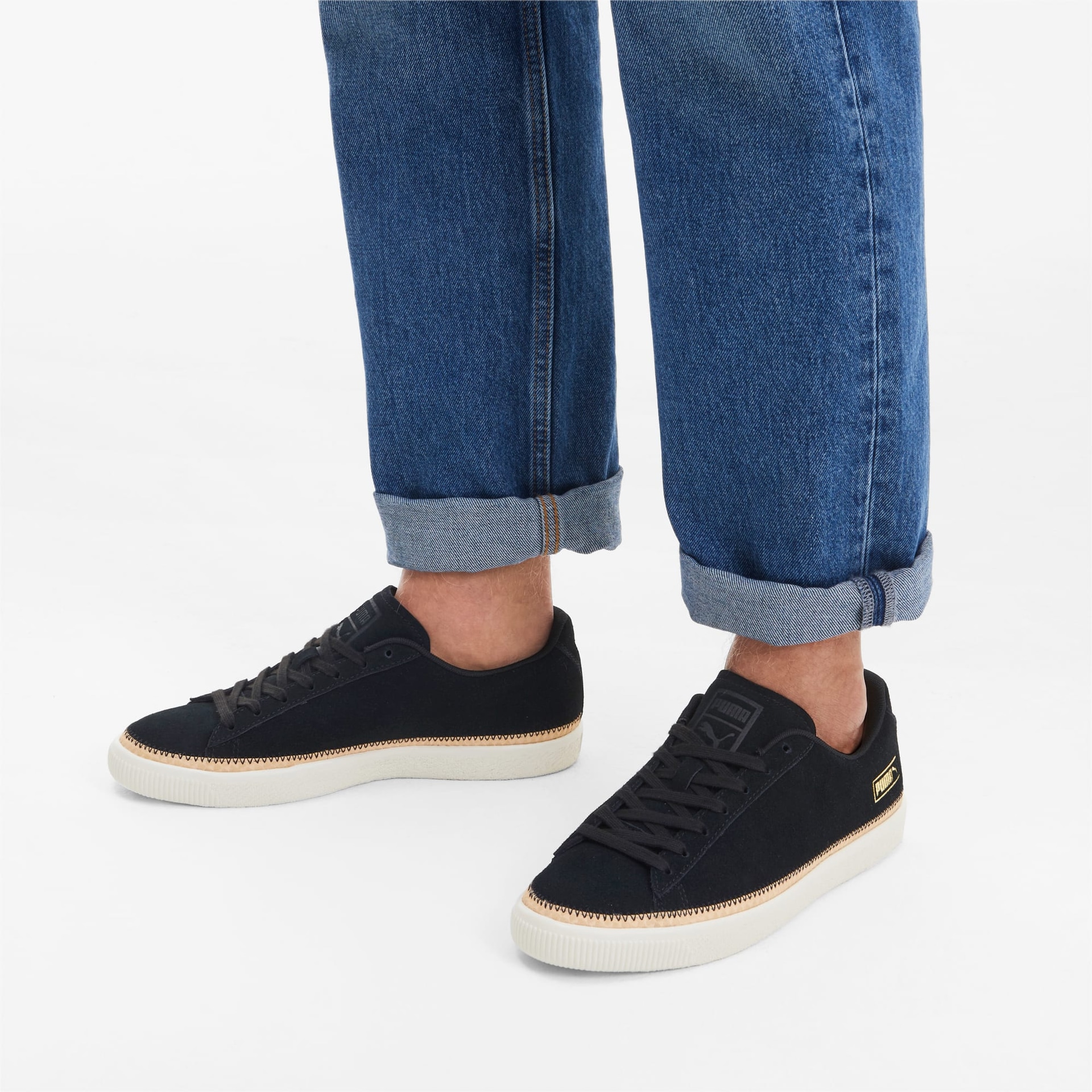 Puma Suede Trim DLX Black — фото 5
