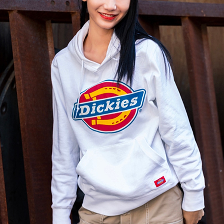 Dickies Logo Hoodie White — фото 3
