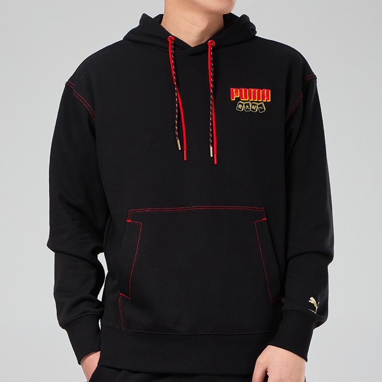 Puma Mahjong Print Hoodie Black — фото 2
