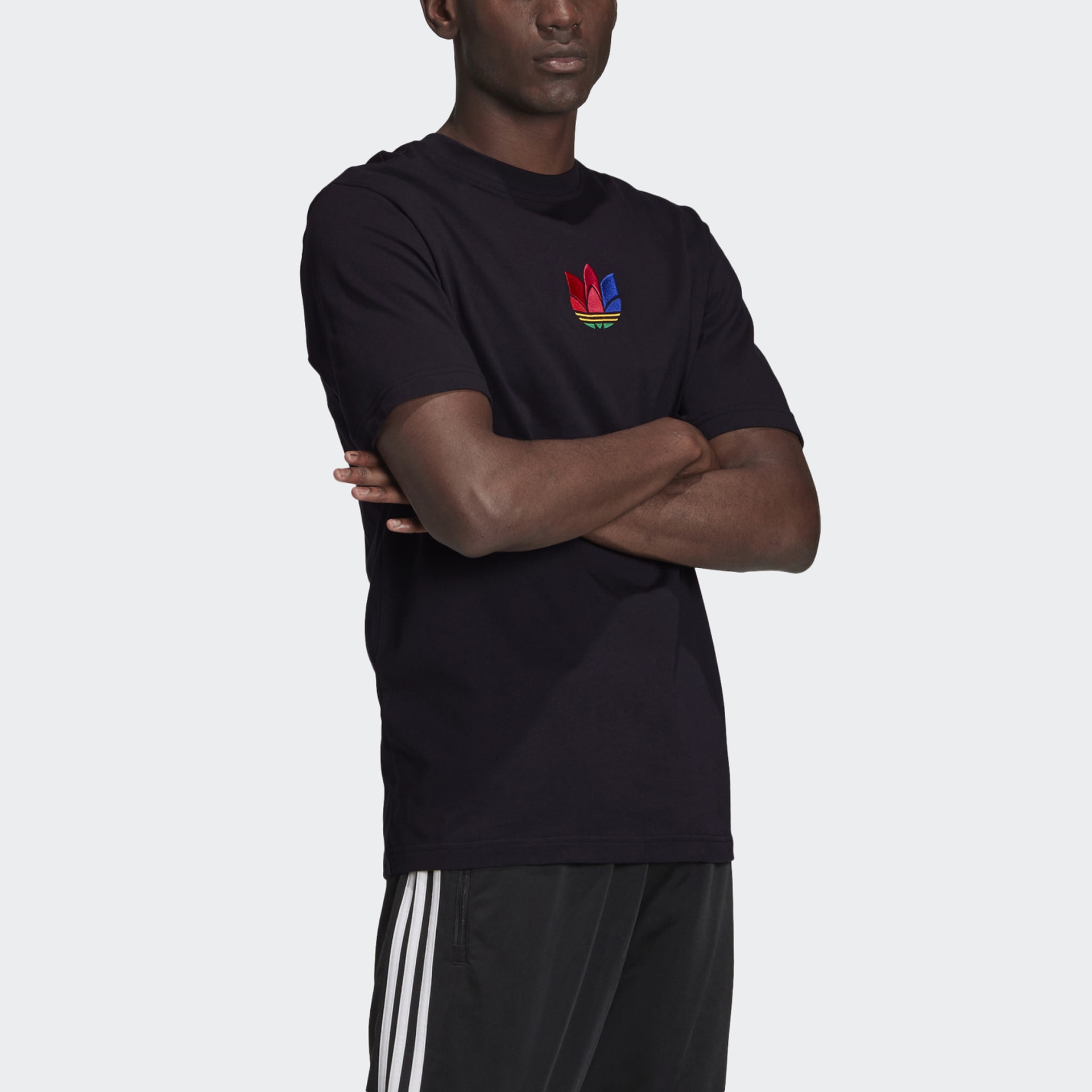 Adidas originals 3d Trefoil Tee LogoT — фото 5