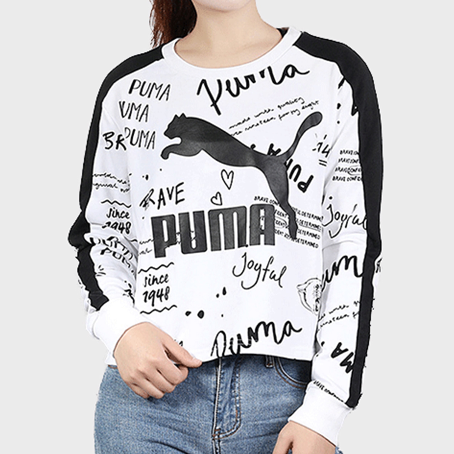 Puma Classics Logo Crew Aop — фото 3