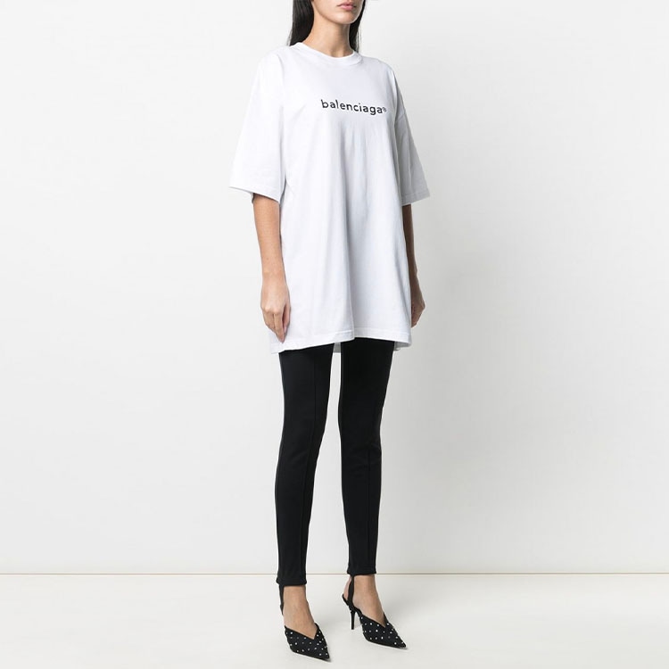 Balenciaga SS21 White T-Shirt — фото 3