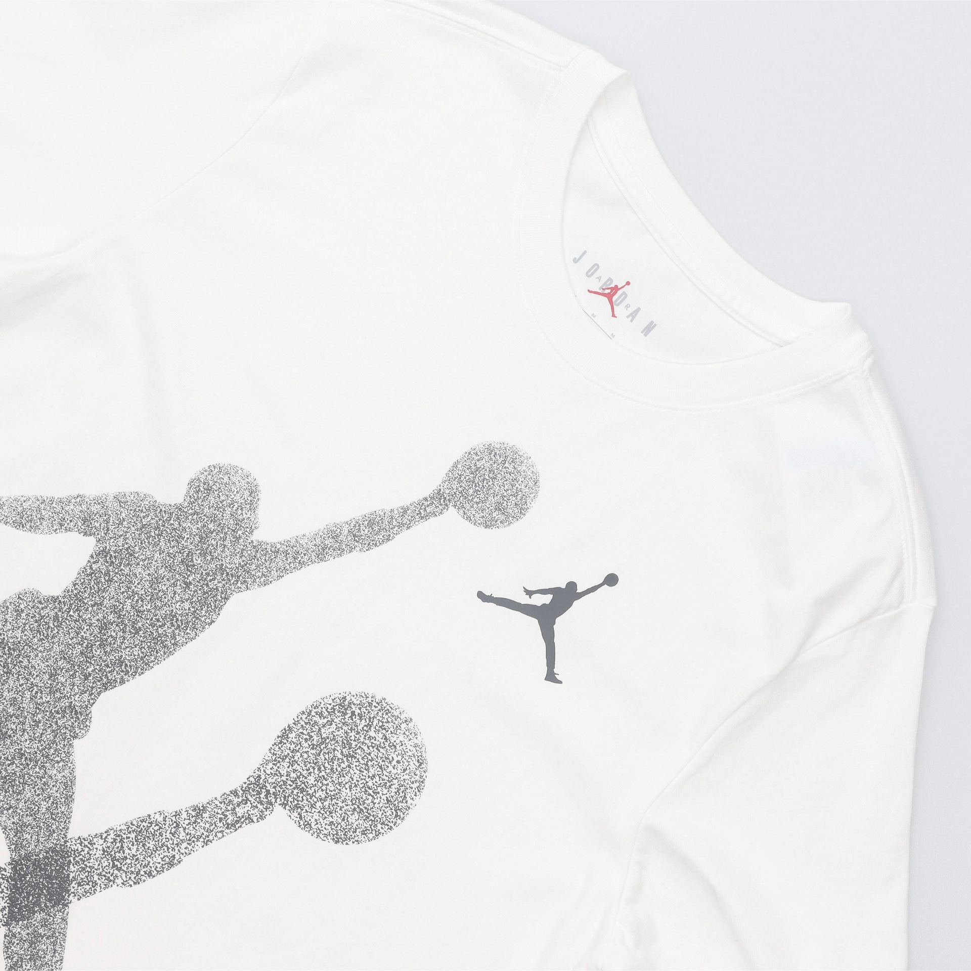 Jordan Graphic Print Crewneck T-Shirt White — фото 6