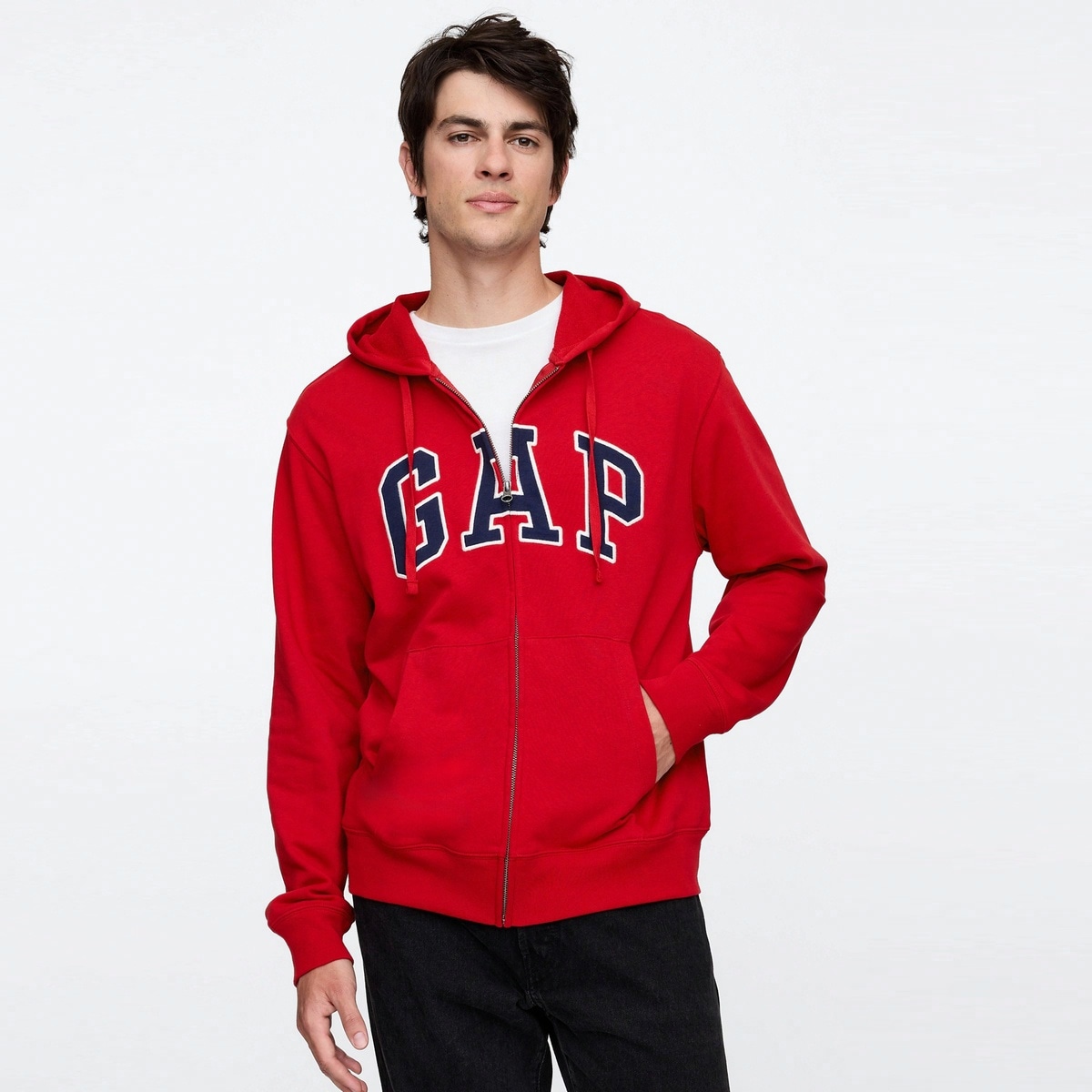 Gap Logo Zip Hoodie — фото 11