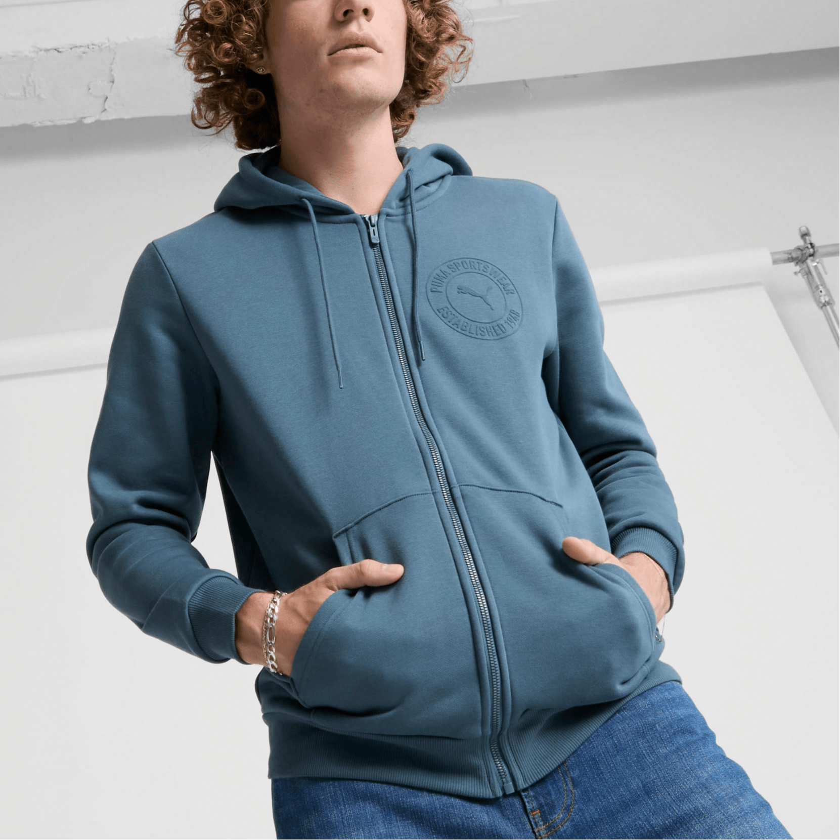 Puma TONAL SPORTSWEAR HOODIE logo — фото 2