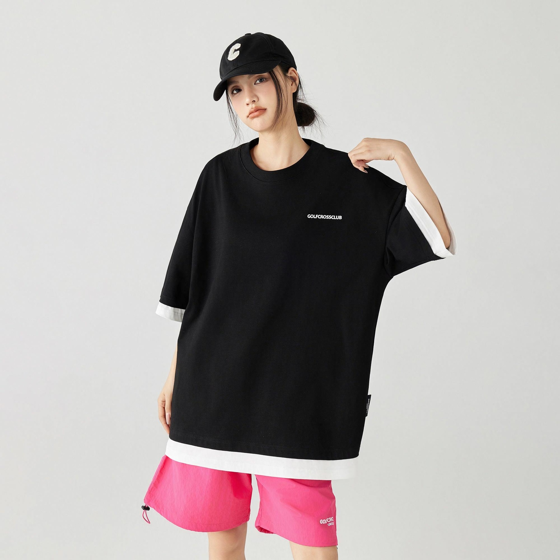 Golfcross GOLFCORSS Logo Print T-Shirt — фото 8