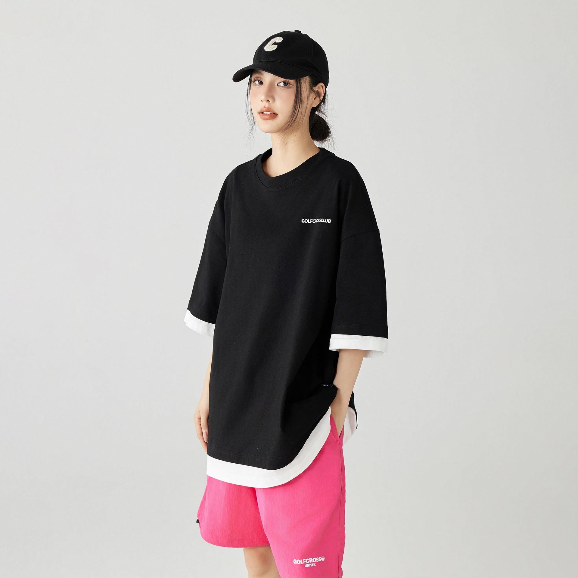 Golfcross GOLFCORSS Logo Print T-Shirt — фото 9