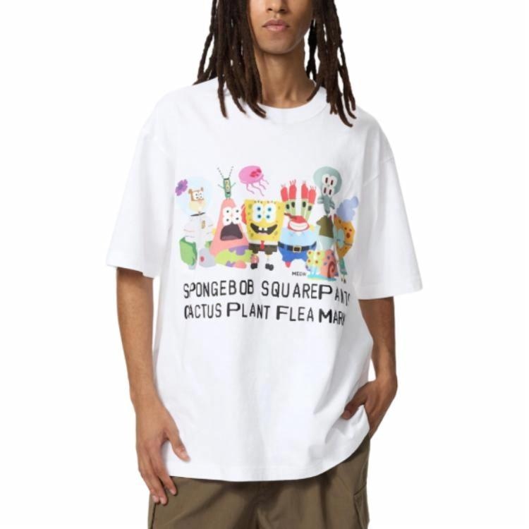 Uniqlo x CPFM x SpongeBob Tee White — фото 2