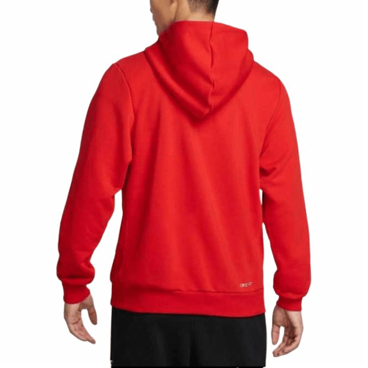 Nike FW24 Fleece Hoodie Red — фото 3