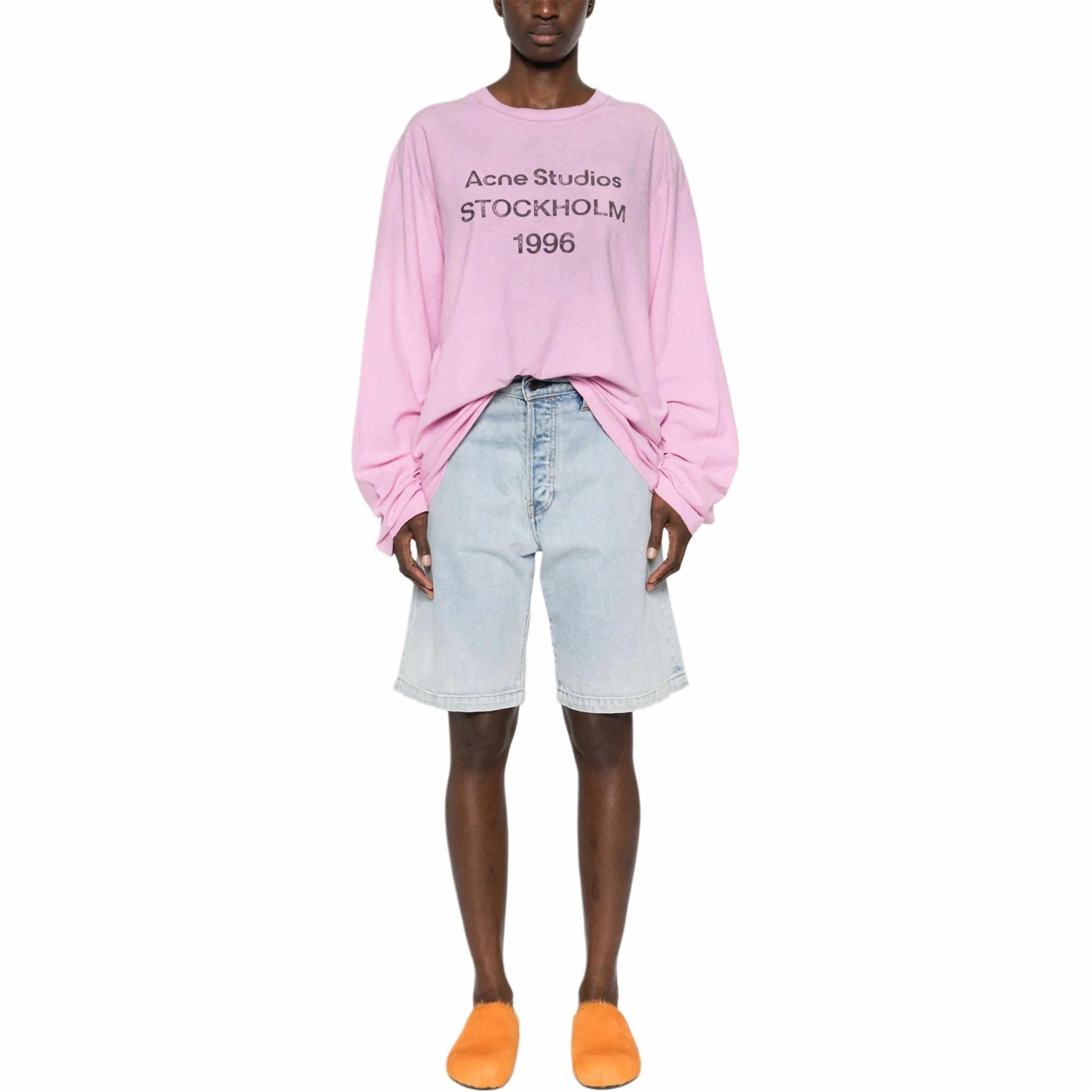 Acne Studios Футболка (Арт. CL0197-PINK) — фото 11