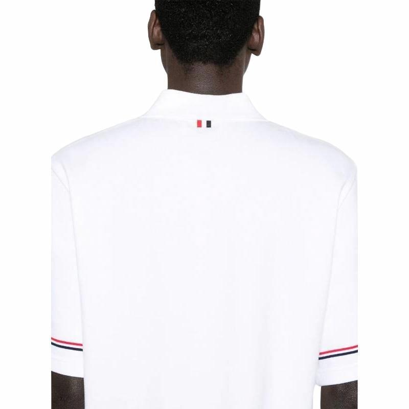 Thom Browne Polo Shirt White — фото 4