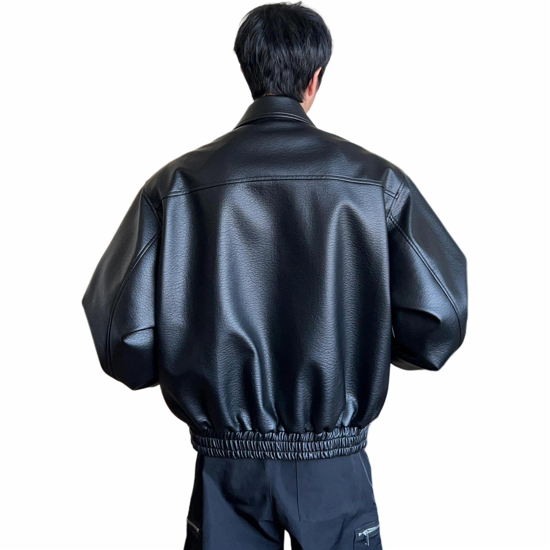 Miiracer Cleanfit PU Leather Jacket — фото 1
