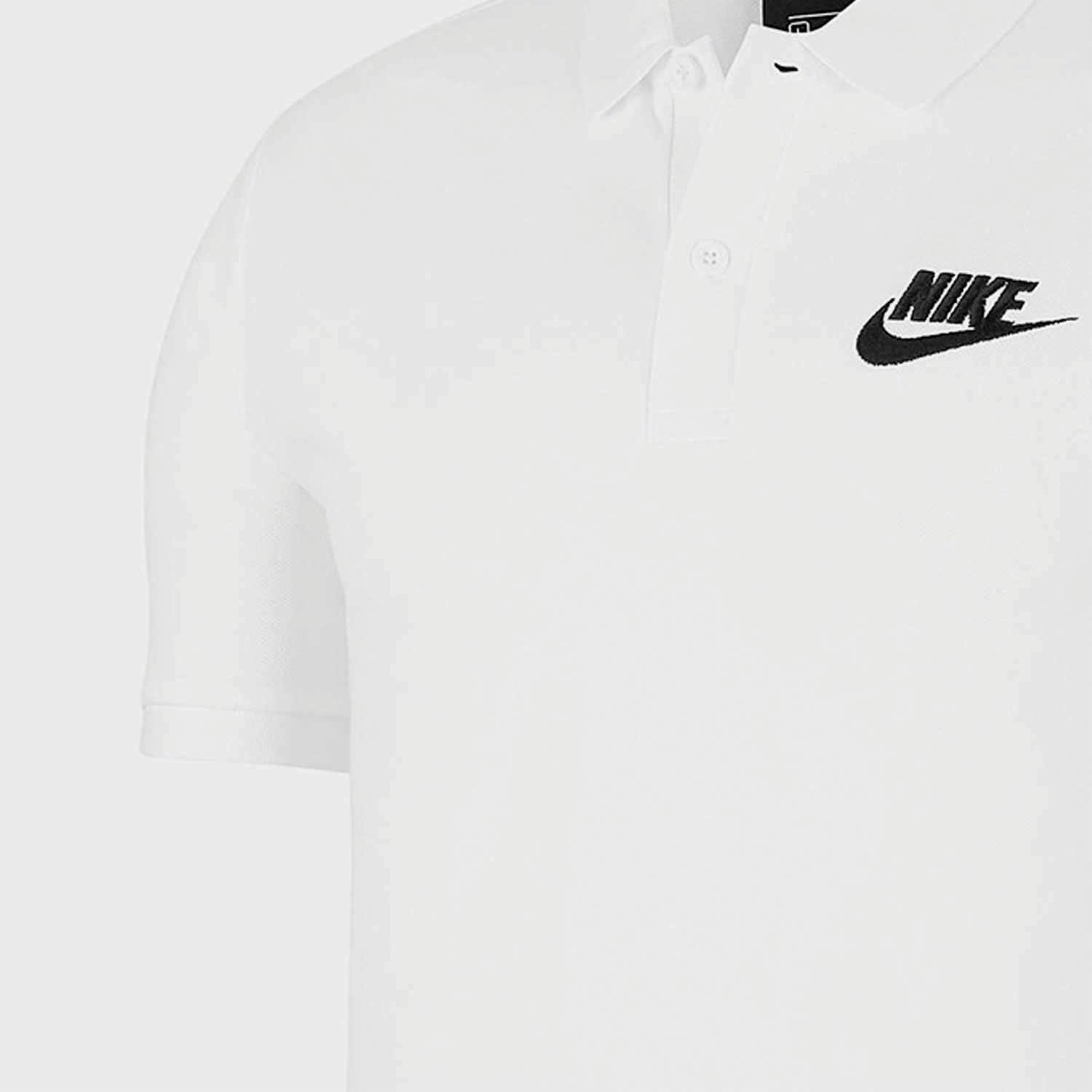 Nike Polo Shirt White — фото 3