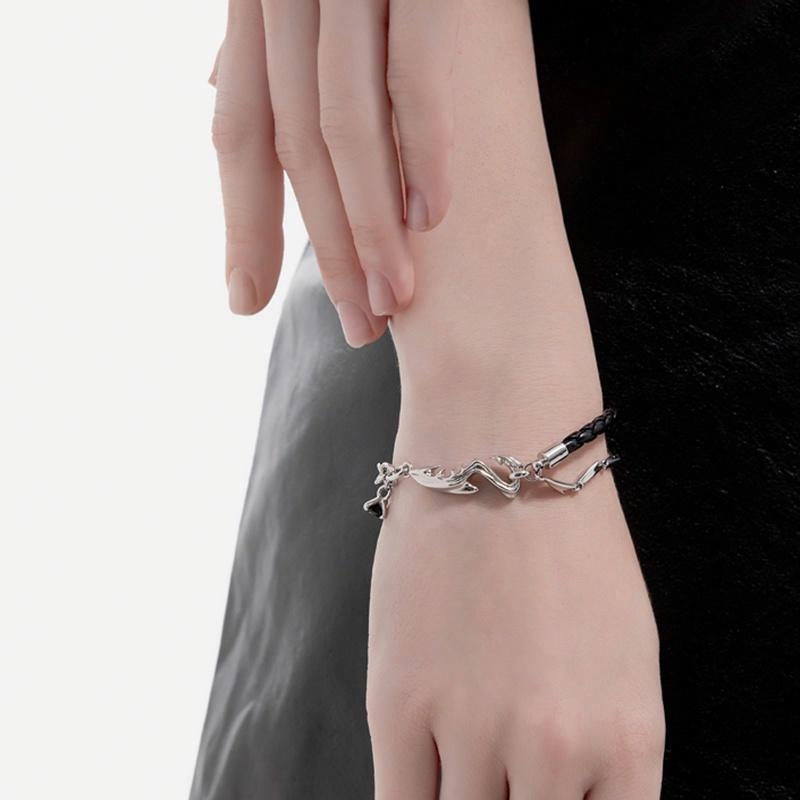 麻秀/masw masw Hunting Series Shark Bracelet Copper Metal — фото 2