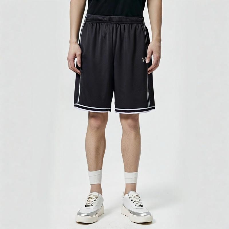 Under Armour Logo Basketball Pants Black — фото 2