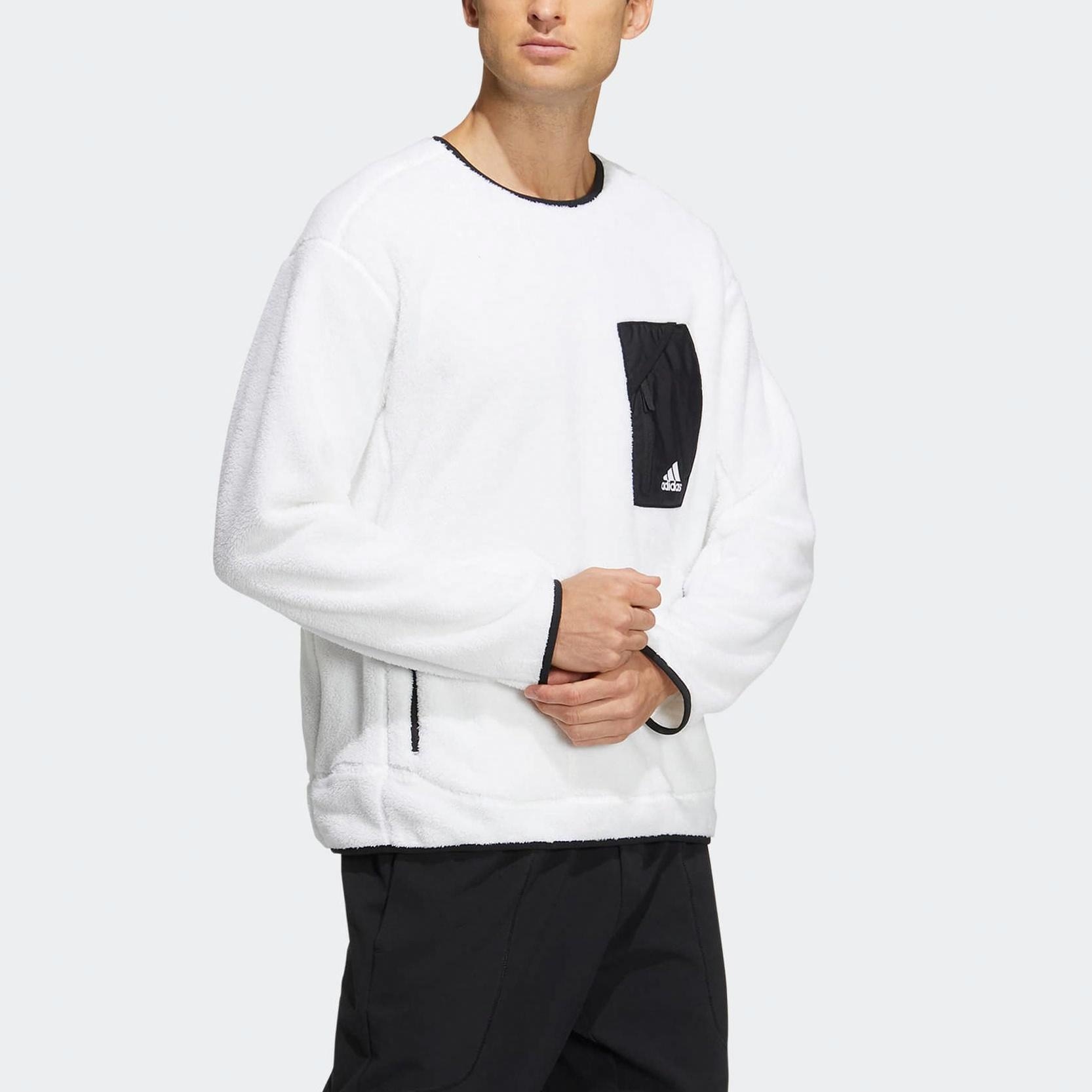 Adidas Fleece Crew Sw Logo — фото 3