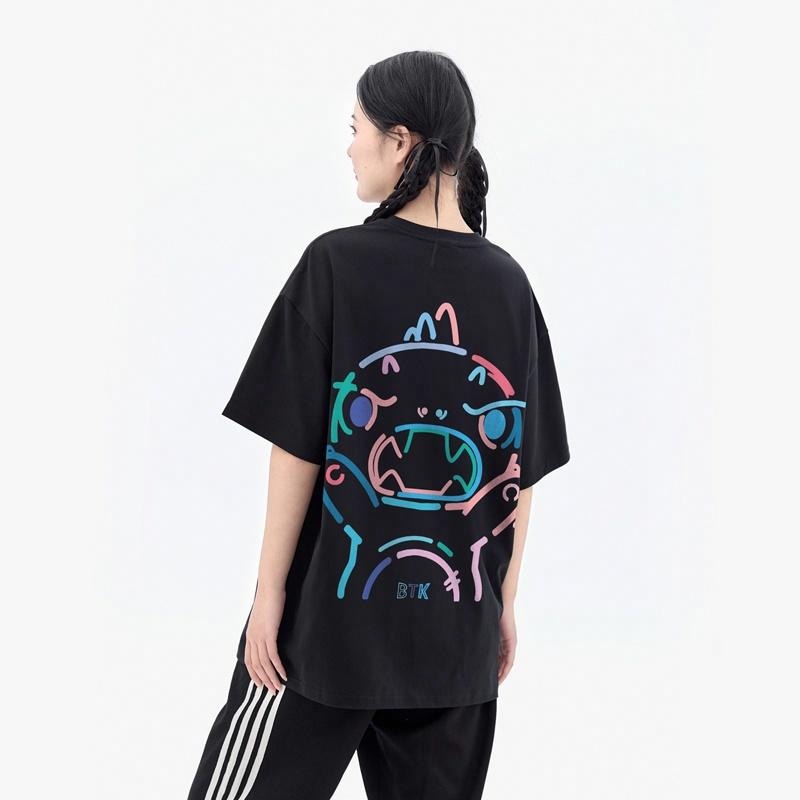 Btk Foam Monster Print T-Shirt — фото 6