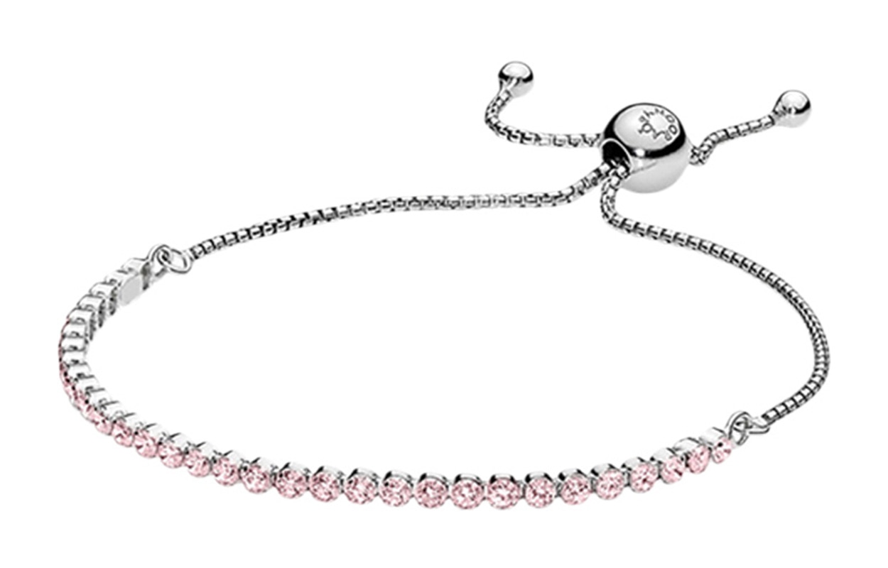 Pandora/潘多拉 Pandora 925 Silver Bracelet Pink