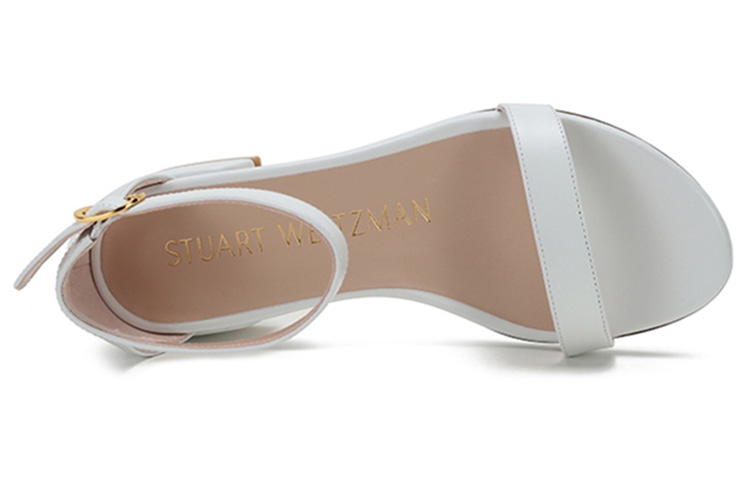 Stuart Weitzman Тапочки (Арт. NUDISTJUNESMOSMOOTHCALF白) — фото 10