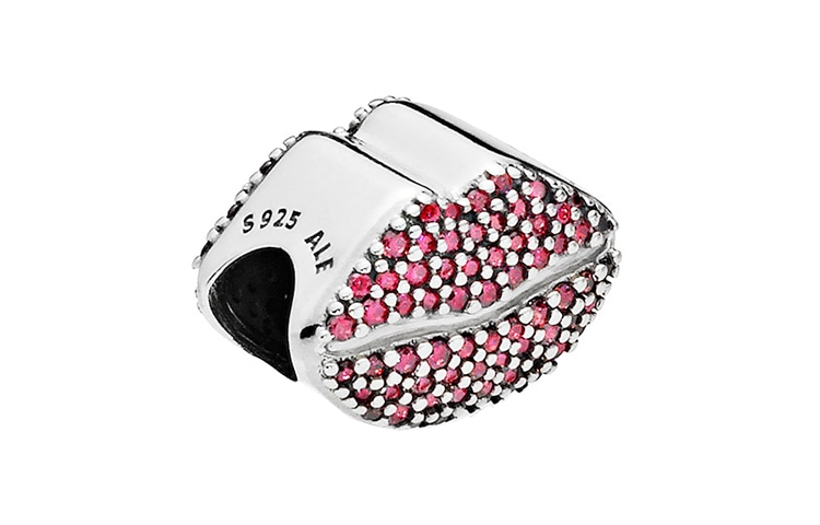 Pandora Red Lip Charm — фото 1