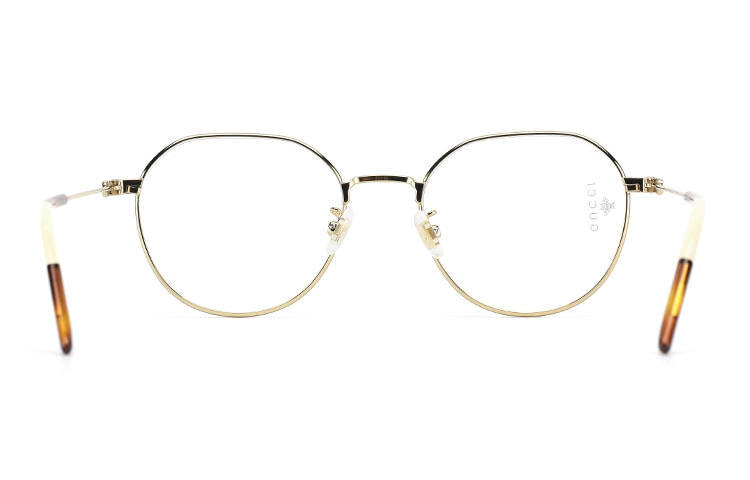 Gucci Retro Round Optical Frame — фото 4